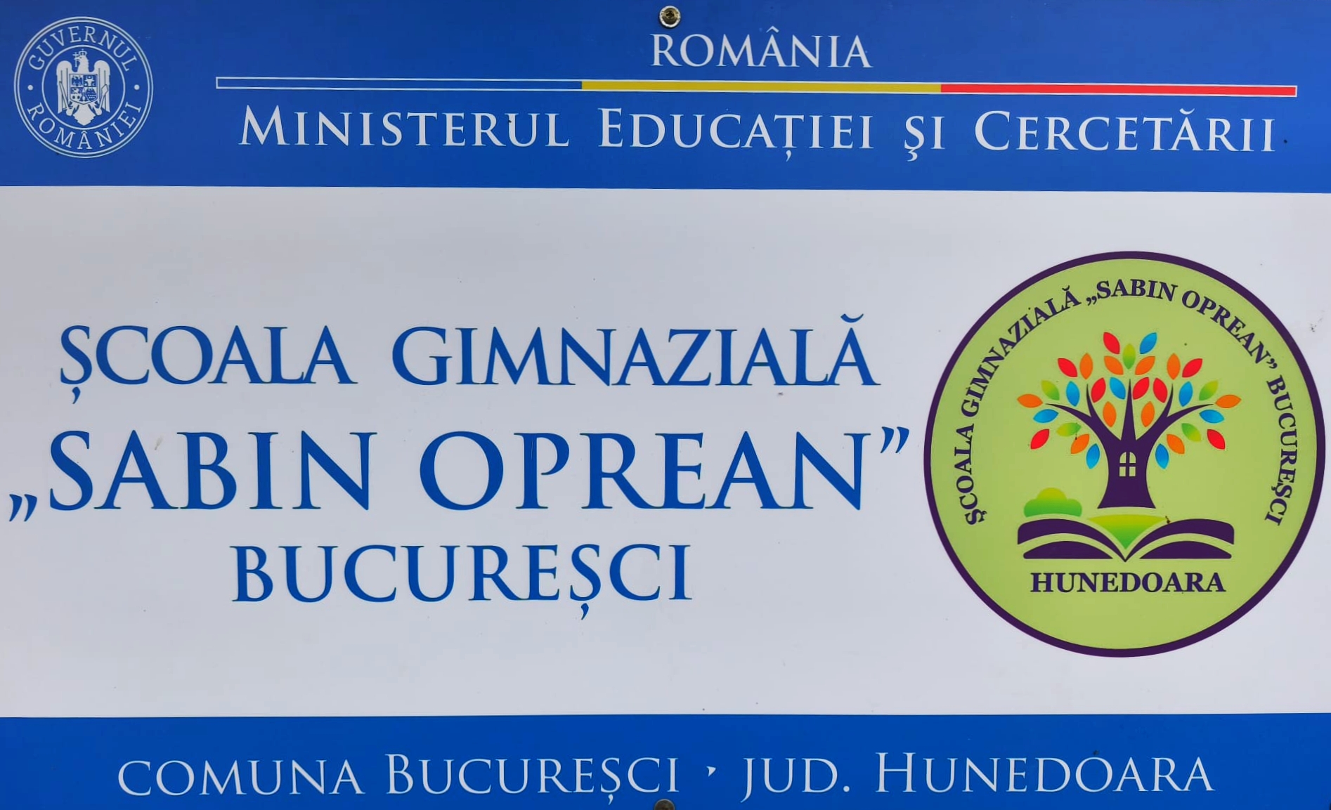 Școala gimnazială "Sabin Oprean" Bucureșci